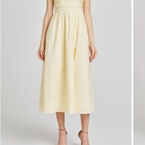 Women’s yellow long dress